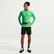 Nike Stride Half-Zip Heren Hardloopshirt - Groen, Zilver, Maat XL