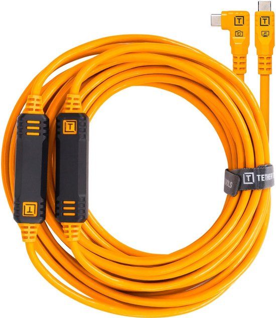 TetherTools TetherPro USB-C naar USB-C Kabel - 9.4m - Oranje