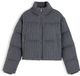 Tommy Hilfiger Dames Puffer Jas Wol/Viscose/Polyamide Grijs M