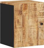 vidaXL Badkamerwandkast 38x33x48 cm massief mangohout