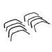 Axial AXI230041 Fender Flares Fr/Rr, Early Bronco: SCX10 III, Multi