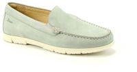 Sioux Nacarela 700 Blauw Dames Nubuck Instappers