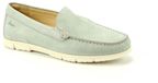 Sioux Nacarela 700 Blauw Dames Nubuck Instappers