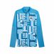 PUMA 1/4 rits training top OM Prematch 2024/25 Bleu Azur-Ocean Tropic L