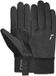 Reusch Sporthandschoenen Aron STORMBLOXX™ TOUCH-TEC Unisex Zwart-Zilver Maat 6