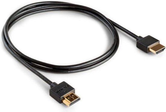 Meliconi 497014BA HDMI kabel 2 m Zwart