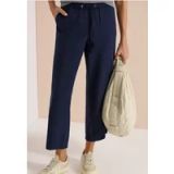 Icecat Pantalon jambes larges en qualité seersucker
