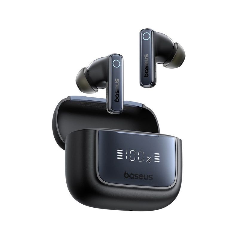 Baseus 35 True Headset Draadloos In-ear Oproepen/muziek USB Type-C Bluetooth Zwart
