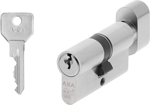 AXA Security Knop Veiligheidscilinder - K30/30 mm - SKG** - incl. 3 sleutels