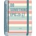 Dohe - Schoolagenda 2026 2027 - September tot Juni, Dag Per Pagina, A6 (12x17 cm), Hardcover, Spiraalbinding en Elastiek, 2 Pagina’s Stickers, Spaans en Engels - Epic