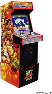 ARCADE1UP Arcade Cabinet Street Fighter II Legacy - 14 Games Included - Wifi Enabled - Arcade1UP