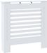 vidaXL Radiatorombouw 78 cm MDF wit
