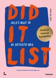 Lannoo Did it list: maak je reverse bucketlist