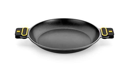 Bra Daily Pro Paella-pan - 36 cm - Gegoten aluminium - Antiaanbaklaag - PFOA-vrij - Geschikt voor alle warmtebronnen en inductie