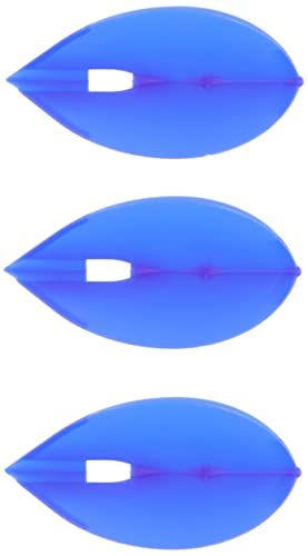 L-style El stijl vlucht Teardrop Blauw Champagne Ring Ondersteuning