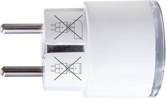 Shelly Plug S Gen3 Matter Stopcontact - Bluetooth, WiFi - Wit