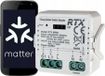 RTX Relais-controller, 1-kanaals, compatibel met MATTER, WiFi, HomeKit, Google Home, Assistant en Alexa