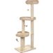 zooplus Exclusive Natural Home III Krabpaal Beige H154 x L60 x B40 cm