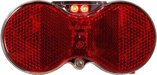 Herrmans H-Vision Achterlicht LED Batterij 50 mm Zwart - 2023