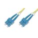 WP WPC-FP0-9SCSC-020 InfiniBand en Glasvezelkabel 2 m SC Jaune