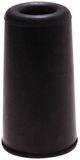 Merkloos Deurbuffer - zwart - deurstopper - rubber - 75 x 40 mm - deurstop