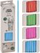 Excellent Houseware Rietjes kunststof set a 50 stuks herbruikbaar dia0,5x22cm