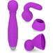 Vibromasseur wand Bowling + 3 embouts unisexe