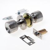 Goal Serrure de bouton - Serrure de porte de salle de bain - Acier inoxydable US4E