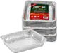 Fire-Up Grillschalen - 18 stuks - Aluminium - 32 x 26 cm