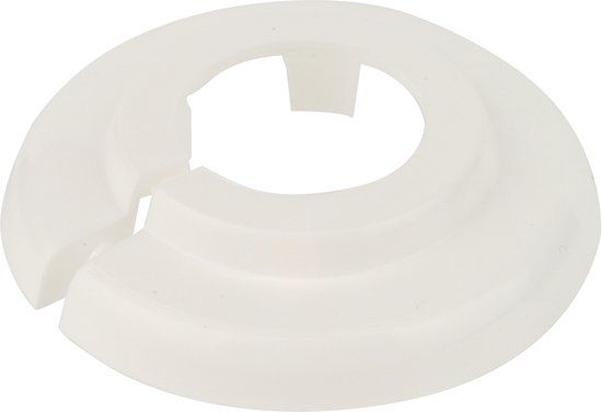 KIRCHHOFF PP radiator rozet, wit, 28 x 10 mm, voor 3/4" (1x)