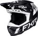 FXR 6D ATR-3Y Carbon Motorcross helm voor jongeren - Wit/Zwart