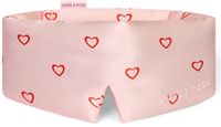 Dore &amp; Rose Dore & Rose - Slaapmasker - Oogmasker - Zijden Slaapmasker Voor Mannen en Vrouwen - Deep Sleep Mask - Eye Mask - Verduisterend - Wallen - Hearts - Nº 14 Amour Cache