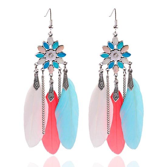 LGT JWLS Lookinggoodtoday Veren Oorbellen Ibiza Multicolor