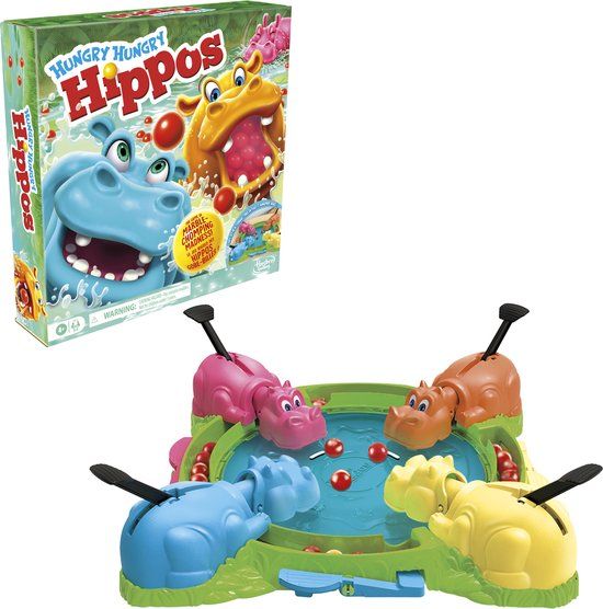 Hasbro Hippos Gloutons Bordspel