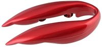 Fackelmann Foliesnijder Grandcru van roestvrij staal, rood, 9,5 x 4,8 x 2 cm