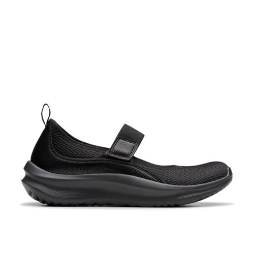 Clarks Solevana Jane - dames, Zwart, 41.5 EU