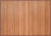 vidaXL - Vloerkleed - rechthoekig - 70x100 - cm - bamboe - naturel