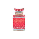 Bassetti Beddengoedset, katoen, rood, 140x220
