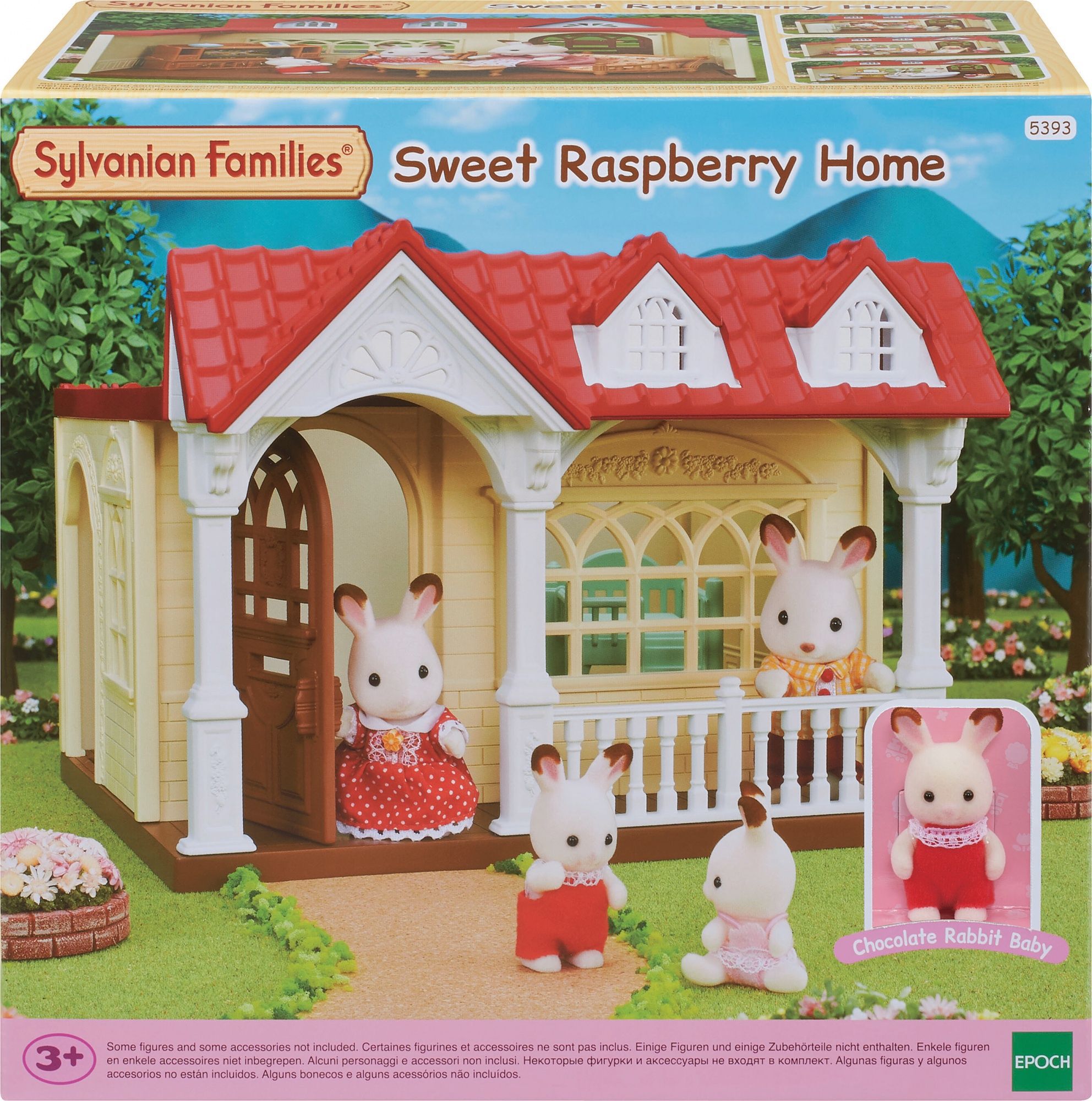 Sylvanian Families Zoet frambozenhuis - Speelgoedfiguur - 3+ jaar