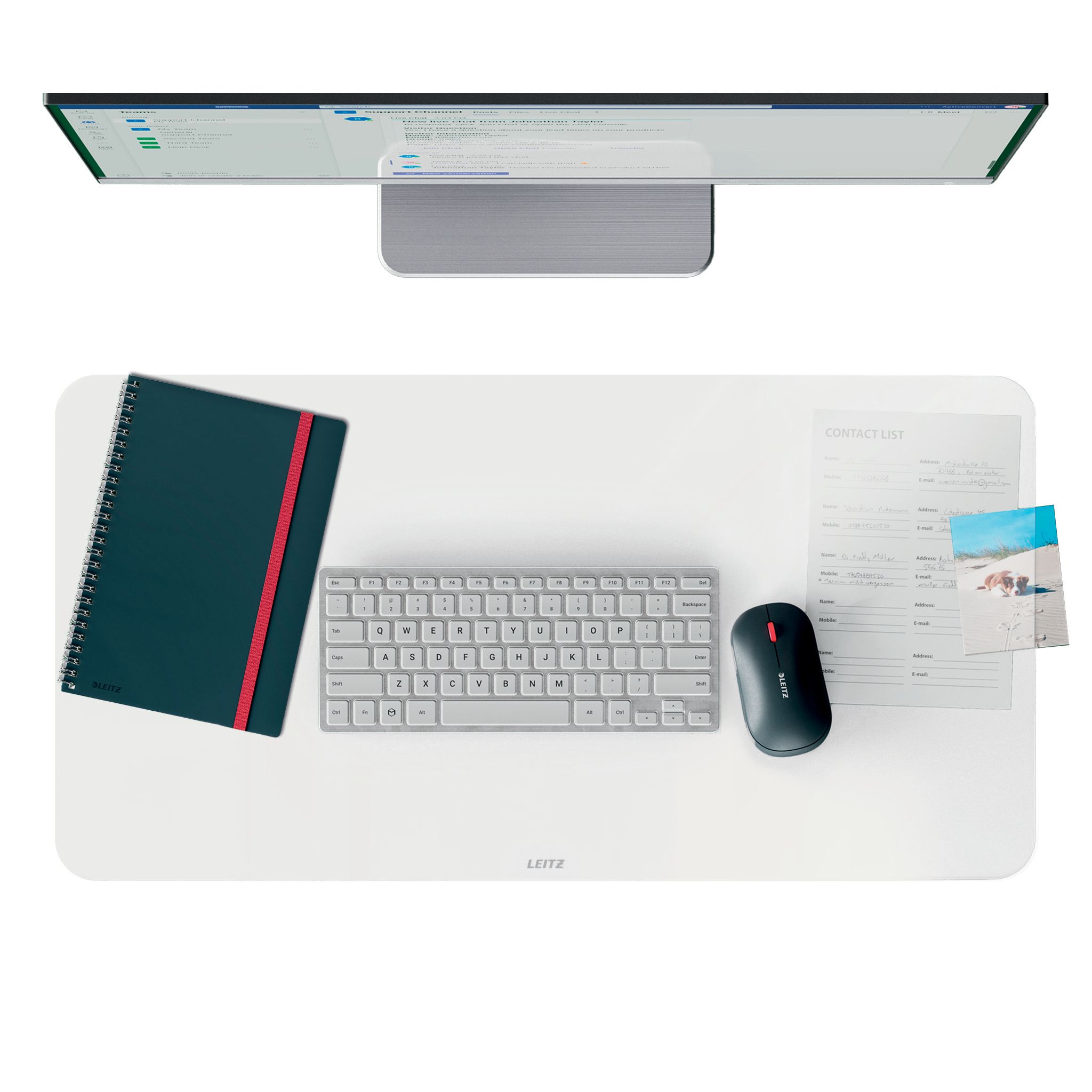 Leitz Bureauonderlegger 70x36 cm Transparant