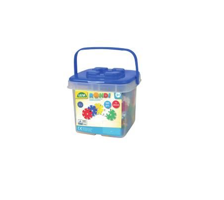 Lena Rondi 25 bucket - Bouwspeelgoed - Meerkleurig