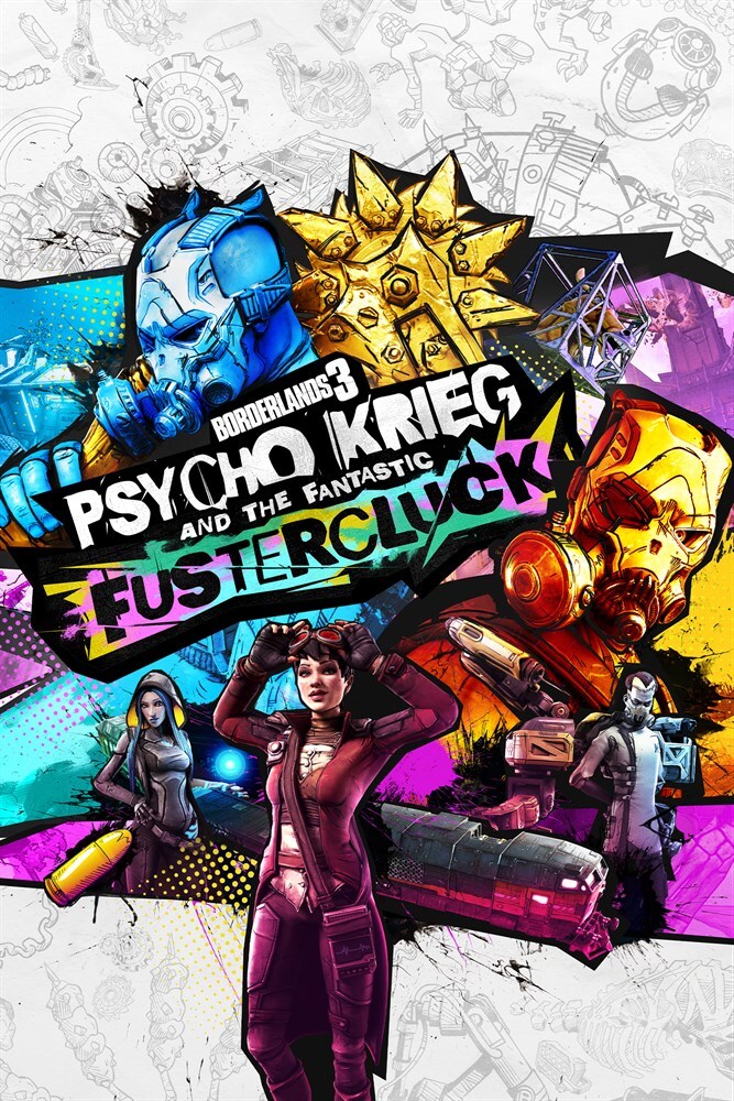 Microsoft Borderlands 3: Psycho Krieg and the Fantastic Fustercluck - Xbox One Download - Add-on Xbox One