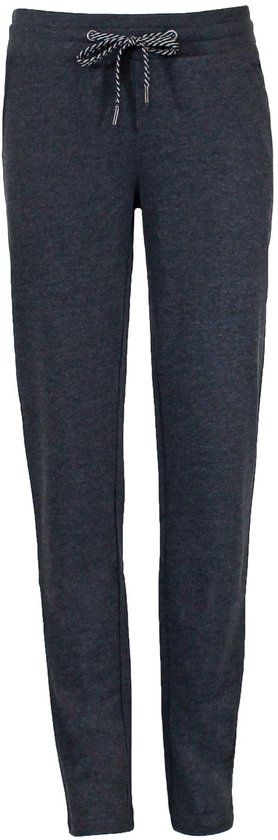 Donnay Dames Stretch Joggingbroek Nadia Rechte Pijp Charcoal-marl XXL