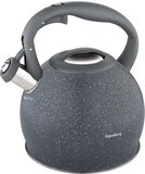 Klausberg KB-7321 Fluitketel - 2L - RVS - Grijs - Alle Warmtebronnen