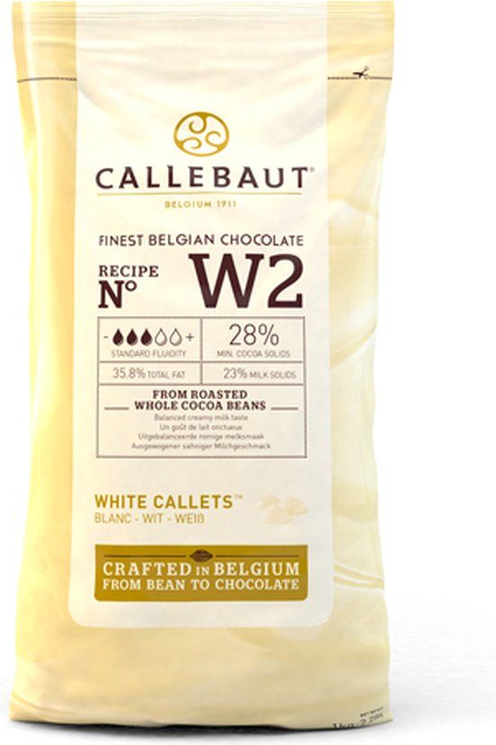 Callebaut Chocolade Callets - Wit - 1 kg