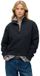 Superdry Essential Logo Embroidered Sweatshirt Met Halve Rits Blauw 2XL Vrouw