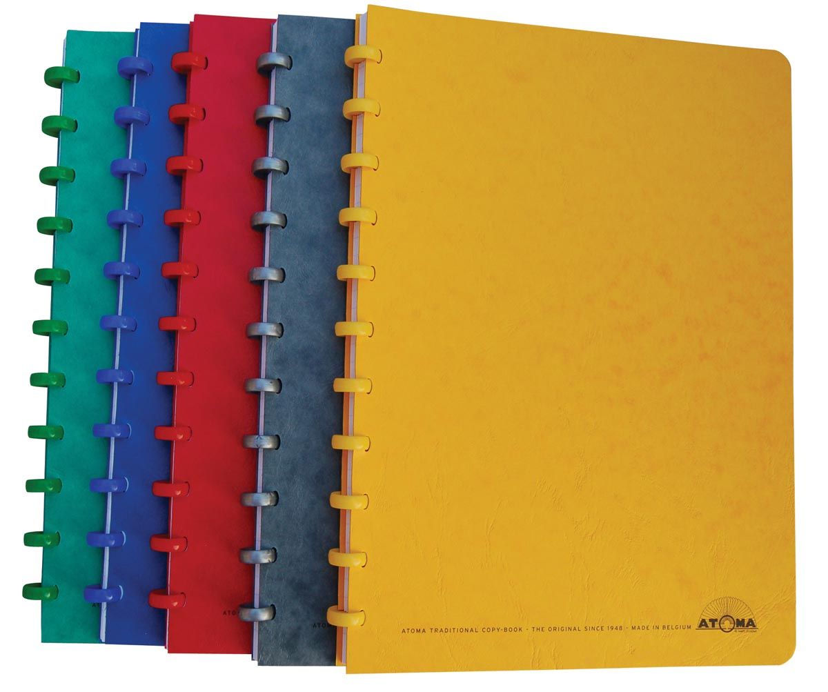 Atoma patroonschrift ft 21 x 29.7 cm A4 144 bladzijden geruit 5 mm