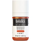 Liquitex 1959230 Professional Acrylfarbe Soft Body - Künstlerfarbe in cremiger deckender Konsistenz, hohe Pigmentierung, lichtecht & alterungsbeständig, 59ml Flasche - Irisierendes Sattes Kupfer
