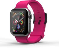Superdry Siliconen Bandje voor Apple Watch Series 7 (45 mm) - Roze