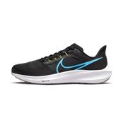 Nike - Air Zoom Pegasus 39 - Sportschoenen - Mannen - Zwart/Blauw/Wit - Maat 42.5